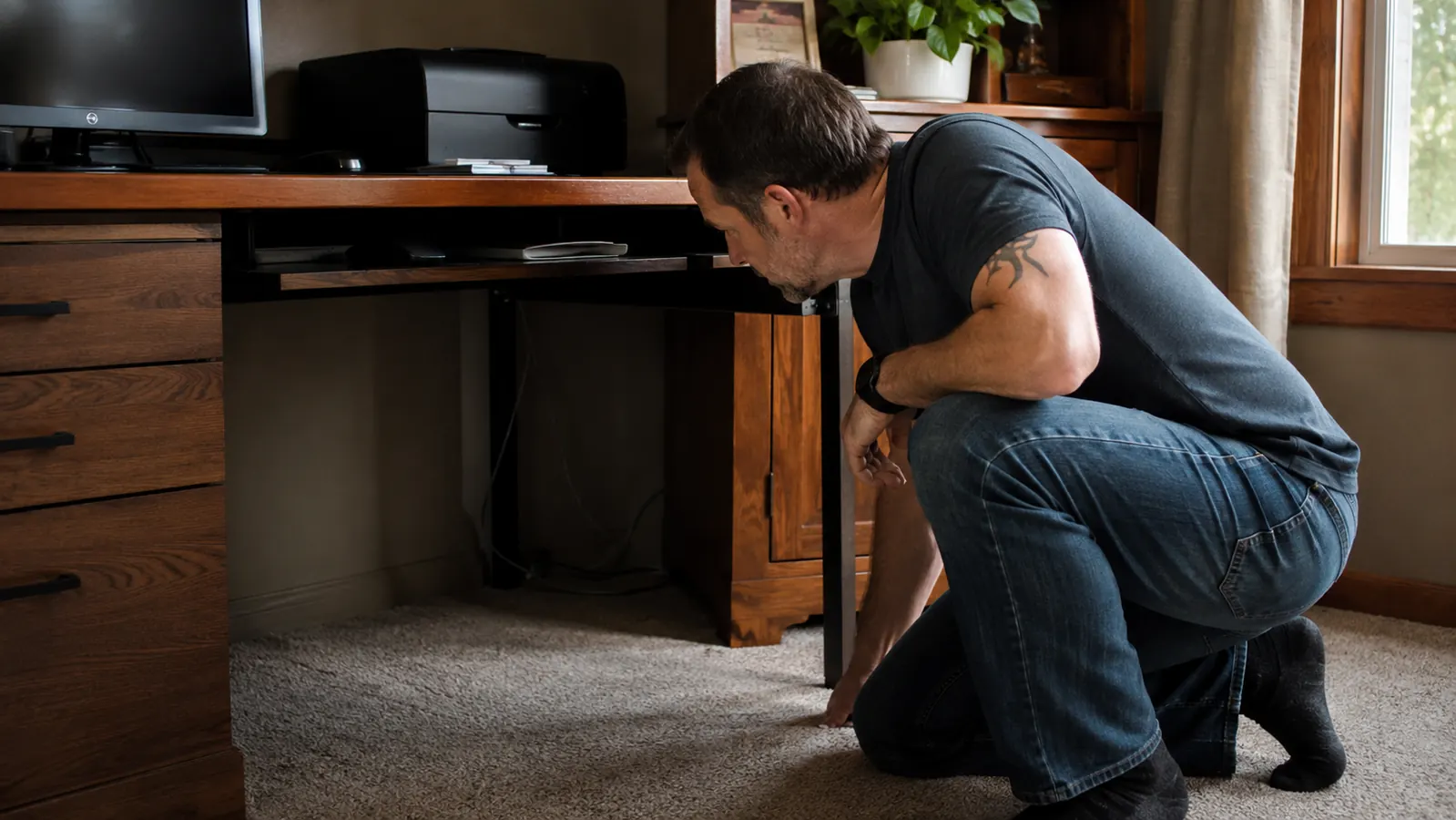 How an Under-Desk CPU Mount Cleared My Home Office Floor